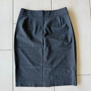 Theory Charcoal Pencil Skirt - 4